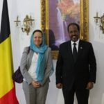 Somali President receives credentials from new Belgium ambassador to Somalia