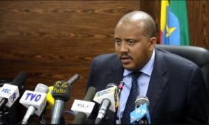 Ethiopian Government Spokesman, Getachew Reda.