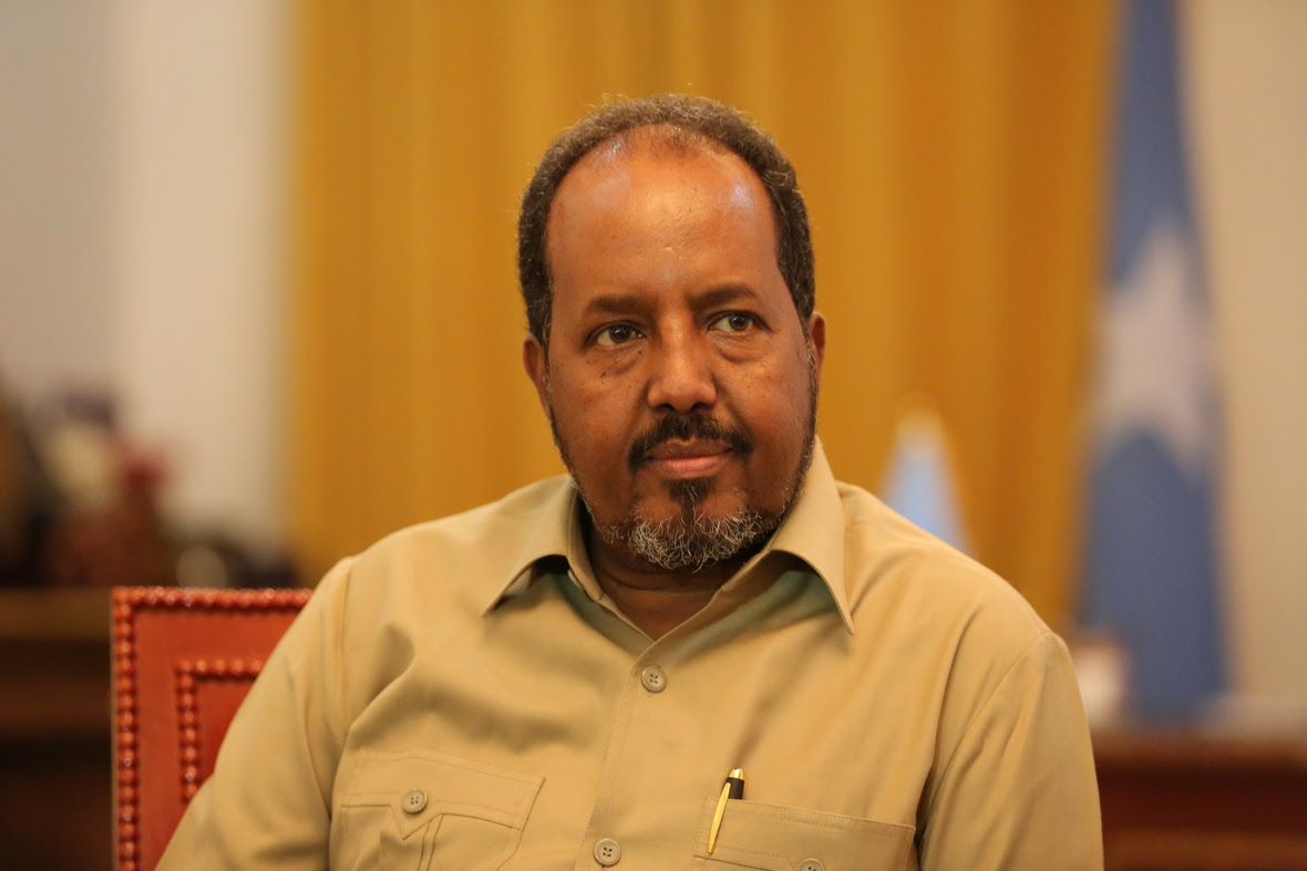 Somali President Hassan Sheikh Mohamoud. [Photo: Archive]