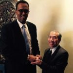 Somali deputy Prime Minister meets USA ambassador to Somalia in Nairobi