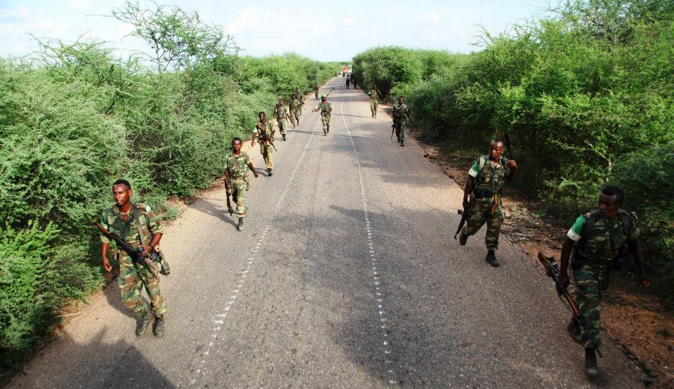 Amisom and Somali forces