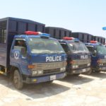 SSF donates four prisoner transport vehicles to Puntland police