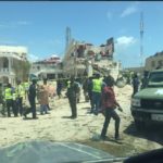 At least 10 people killed in suicide bombing outside Somali presidential palace in Mogadishu