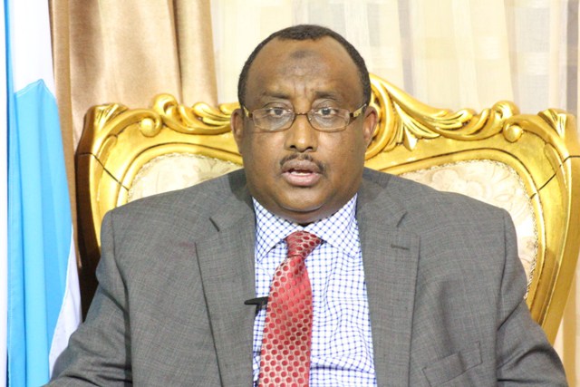 Madaxweynaha dowladda Puntland Cabdiweli Maxamed Cali. [Sawirka: Xafiiska warfaafinta madaxtooyada]