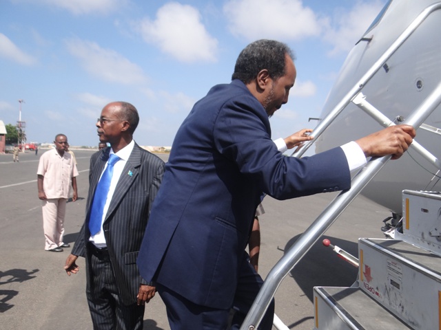 Somali President Hassan Sheikh Mohamoud. [Photo: Archive]