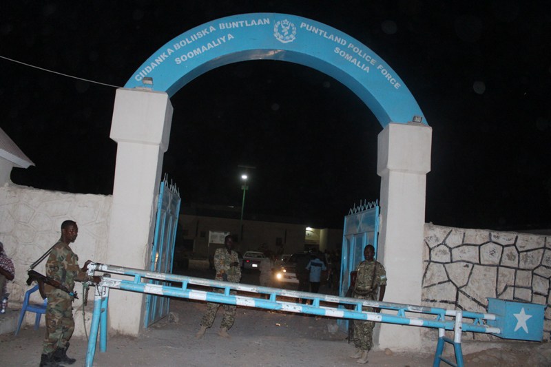 Garowe police station. [Photo: Puntland Mirror]