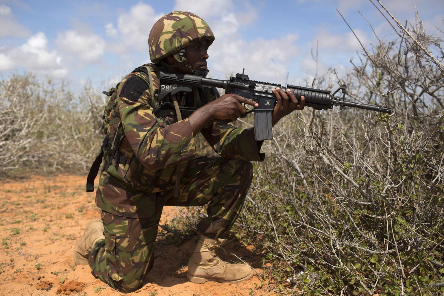 Kenya oo sheegtay in ciidamadeedu ku dileen 57 dagaalyahan oo Al-Shabaab dagaal ka dhacay koonfurta Soomaaliya.[Sawirka: Archive]