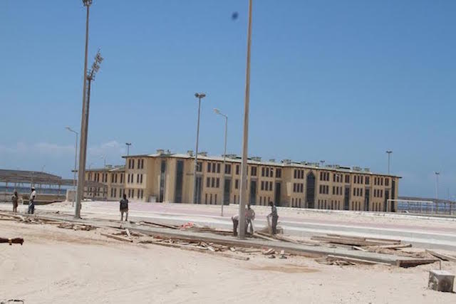 Turkish Millitary base in Mogadishu. [Photo Credit: Radio Mogadishu]