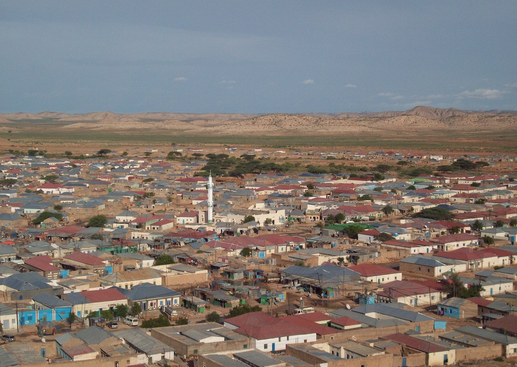 Magaalada Laascaano ee gobolka Sool. [Sawirka: Puntland Mirror]