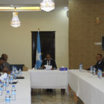 Somali new cabinet ministers held its first meeting in Mogadishu