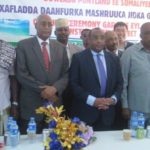 Puntland President laid foundation stone of new road connects Garowe and Eyl