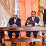 Farmaajo and Afwerki sign agreement pledging to establish diplomatic relations