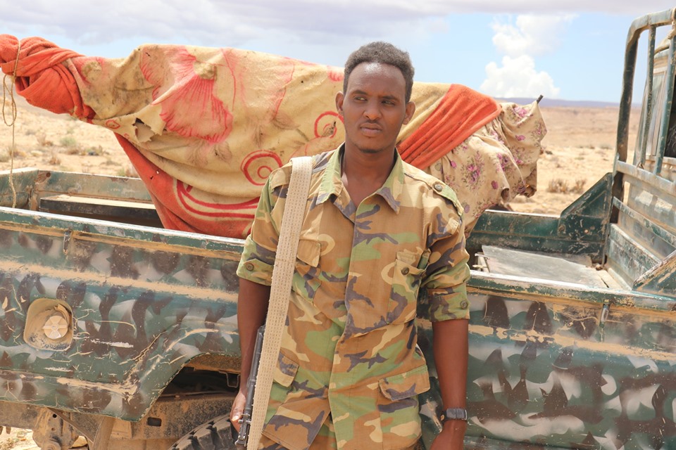 soldier in Sanaag